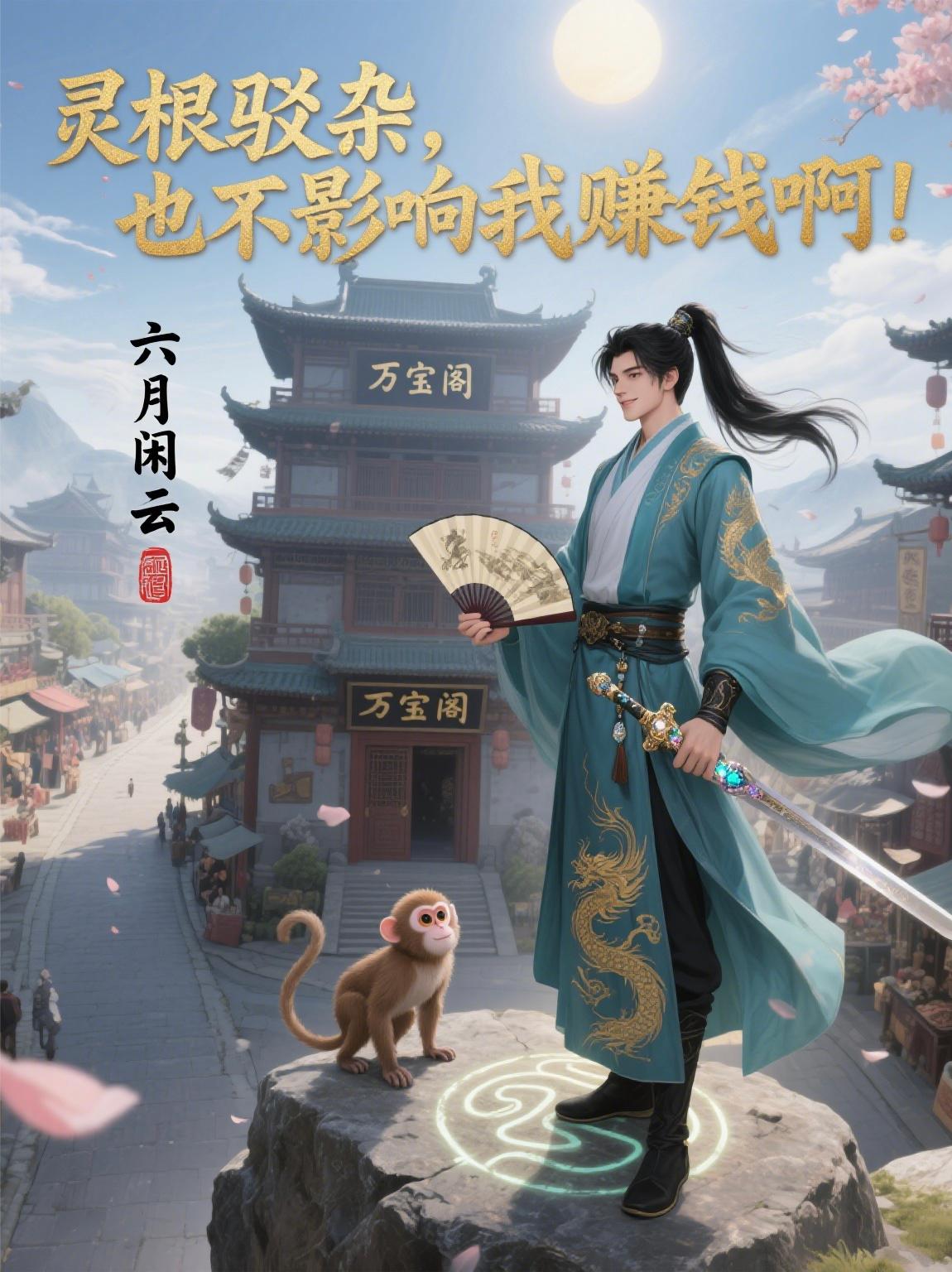 灵根驳杂,也不影响我赚钱啊!